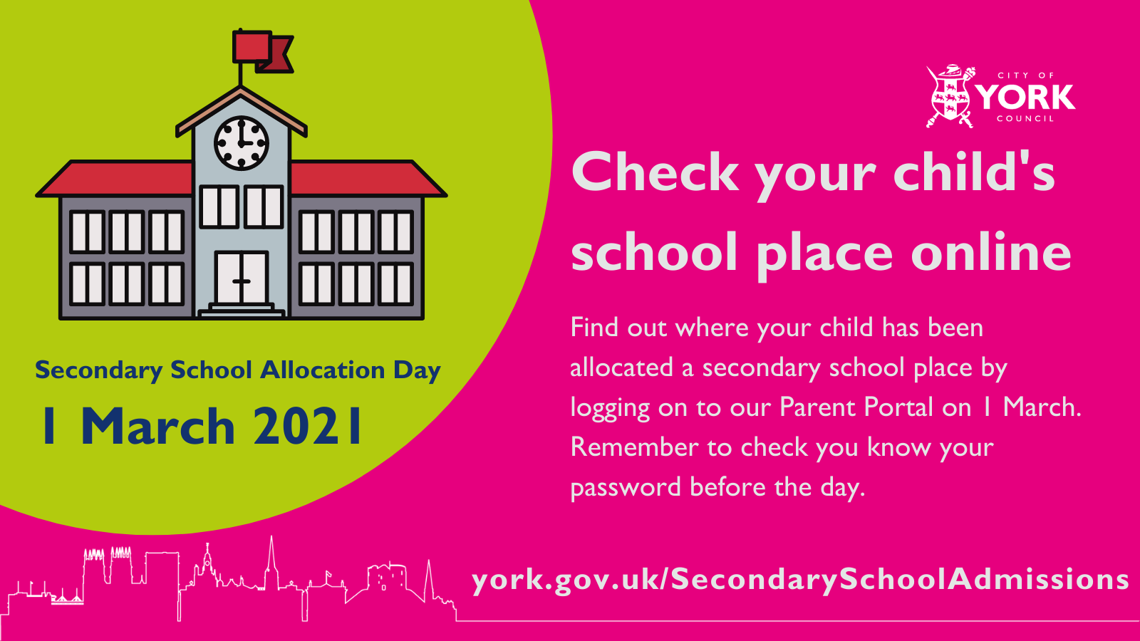 Secondary school offer day St Barnabas Primary